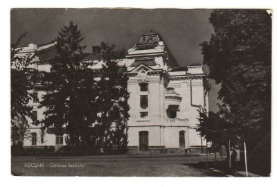 CPIB 21637 - CARTE POSTALA - FOCSANI. CLADIREA TEATRULUI, RPR, 1959 foto