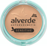 Alverde Naturkosmetik Sensitive pudră matifiantă, 11 g