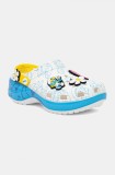 Crocs papuci Smurfs Platform Clog W femei, 210822-90H