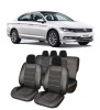 Huse scaune auto piele Alcantara Volkswagen Passat B8 (2014-2023), Umbrella