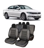Cumpara ieftin Huse scaune auto piele Alcantara Volkswagen Passat B8 (2014-2023), Umbrella