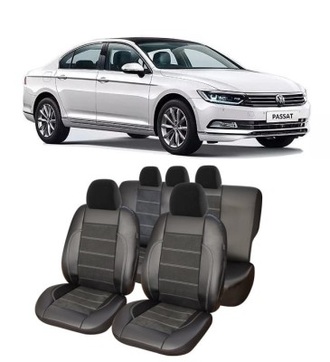 Huse scaune auto piele Alcantara Volkswagen Passat B8 (2014-2023) foto