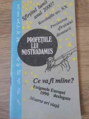 PROFETIILE LUI NOSTRADAMUS-COLECTIV-92835 foto