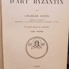 Charles Diehl - D'art byzantin, tome premier (1925)