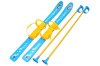 Schiuri Copii Technok 76 cm Albastre, Plastic Rezistent, Bete Incluse, Incepatori