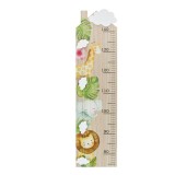 Metru pentru masurare inaltime copii, 70x20 cm, Lemn, ATU-088799, Oem
