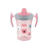 NUK Evolution Cana Trainer, roz, 6 luni+, 230ml