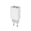Incarcator retea dublu USB 10W ColorWay, 2.1A, alb