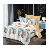 Cumpara ieftin Lenjerie de Pat Bumbac Finet 6 Piese cu Elastic - DNA125