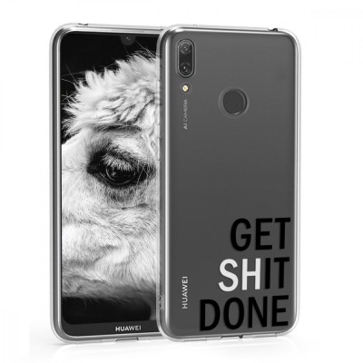 Husa pentru Huawei Y7 (2019) / Y7 Prime (2019), Silicon, Transparent, 47659.04 foto