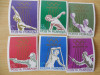 Serie timbre romanesti sport nestampilate Romania MNH, Nestampilat