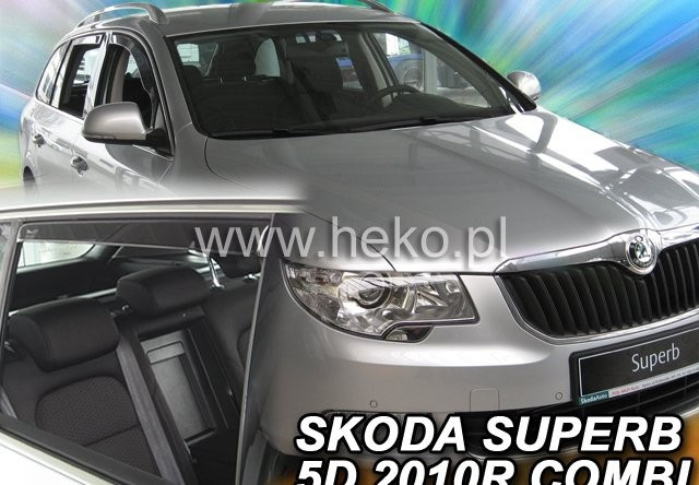 Paravant SKODA SUPERB Combi an fabr. 2009-- (marca HEKO) Set fata si spate &ndash; 4 buc. by ManiaMall