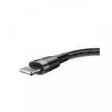Cablu USB la Lightning Baseus Cafule Series Gray &amp; Black