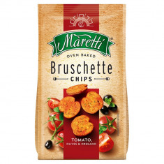 Bruschette Maretti cu Aroma de Tomate, Masline si Oregano, 70 g, Bruschette Italienesti, Bruschette Rosii, Bruschette Masline, Bruschette Oregano, Bru