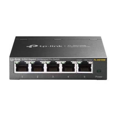 Switch Easy Smart, 5 porturi RJ45 Gigabit, Managed - TP-Link TL-SG105E foto