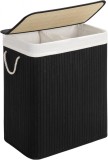 Cumpara ieftin Cos de rufe Songmics Negru 51.5x31.5x61.5 cm