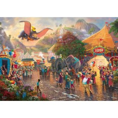 Puzzle 1000 piese - Thomas Kinkade - Dumbo | Schmidt
