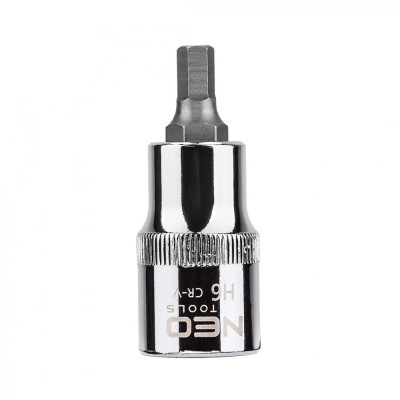 Tubulara cu Bit profil hexagonal 1/2&amp;quot;, H6 X 55 mm NEO TOOLS 08-771 HardWork ToolsRange foto