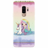 Husa silicon pentru Samsung S9 Plus, Mermaid Unicorn Play