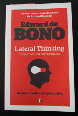 Edward de Bono - Lateral Thinking (Gandirea laterala) foto