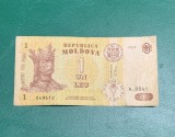 Bancnota 1 leu 1994 Republica Moldova seria A.0041
