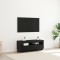 vidaXL Cabinet TV Negru 100 x 35 x 40 cm Lemn compozit 862565