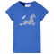 Tricou pentru copii, albastru cobalt, 104