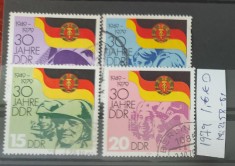 TS21 - Timbre serie DDR 1979 Mi2458 -61