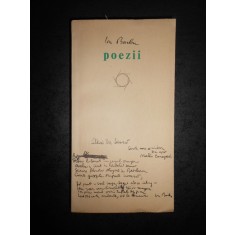 ION BARBU - POEZII (1970, editie bibliofila ingrijita de Romulus Vulpescu)