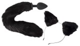 Plug anal cu coada de pisică Pet Play Plug &amp; Ears
