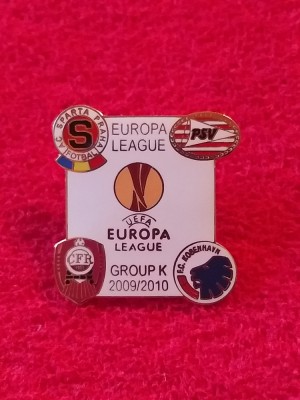 Insigna fotbal CFR CLUJ (Europa League 2009/2010) foto