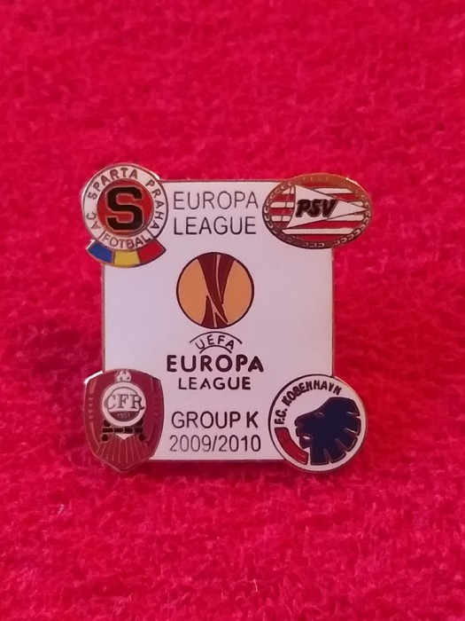 Insigna fotbal CFR CLUJ (Europa League 2009/2010)
