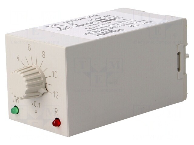 Timer DPDT 230VAC 5A 0.1-1.2s