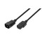 CABLU alimentare LOGILINK 1.8m, intrare C14, iesire C13, 10A, testat VDE, black, &quot;CP091&quot; (timbru verde 0.08 lei)