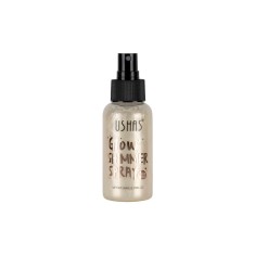 Iluminator de corp, Ushas, Glow Shimmer Spray, 01, 80 ml foto