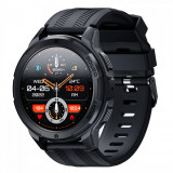 Cumpara ieftin Smartwatch Oukitel BT10 Black, 1.43 AMOLED, 256MB, Apel bluetooth, Asistare vocala, Accelerometru, Ritm cardiac, SpO2, IP681ATM, 110+ moduri sport, 41