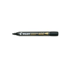 Marker permanent Pilot P400 negru albastru rosu verde 4mm Marker permanent Pilot P400 varf tesit 4 mm negru
