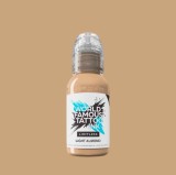 Tus Tatuaj World Famous PR Light Almond, 30ml - Cerneala Tattoo Profesionala, Vegan