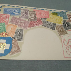 CARTE POSTALA EMBOSATA 1905 NECIRCULATA