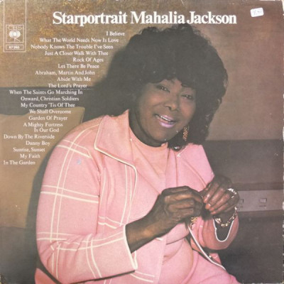 VINIL 2XLP Mahalia Jackson &amp;lrm;&amp;ndash; Starportrait VG+ foto