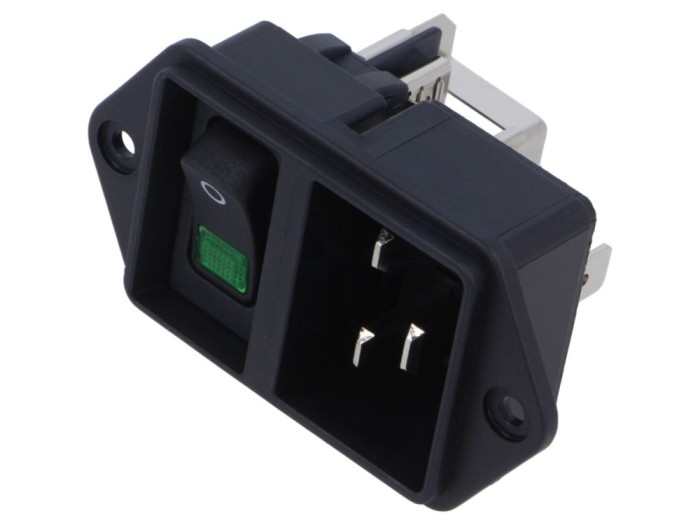 Conector AC IEC 60320 EC11