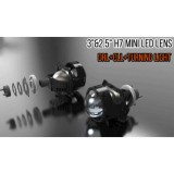 Set lupe LED far 12V cu functie de lumina de zi DRL si semnalizare 6000K Cod: NVEL-LENS-DRL01 Automotive TrustedCars, Oem