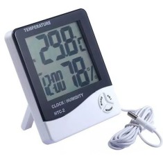 Termometru si higrometru de camera HTC-2 pentru afisarea temperaturii