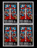 RO 1993 LP 1309 &quot;Sfintele Pasti -1993 &quot;, bloc de 4 ,MNH, Nestampilat
