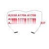 Garnitura cauciuc etansare ecran pentru Macbook A2338 A1706 A1708 A1989 A2159 A2289 A2251 A2179 A1932 A2337