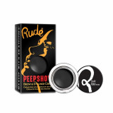 Cumpara ieftin Eyeliner gel pentru spr&acirc;ncene și ochi RUDE PeepShow Brow&amp;Eyeliner Cream, 3g - 038 Dark Side