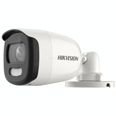 Camera AnalogHD 5MP, lentila 2.8mm, Smart light 20 m, ColoVu, PoC - HIKVISION DS-2CE10HFT-E-2.8mm SafetyGuard Surveillance foto
