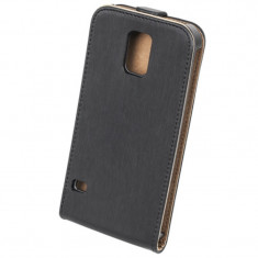 Husa Flip Cover telefon Samsung Galaxy Note 3, Negru foto