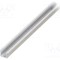 Profil modular LED &icirc;ncastrat alb 1m TOPMET LINEA-IN20 aluminiu