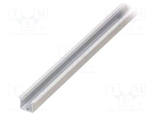 Profil modular LED &icirc;ncastrat alb 1m TOPMET LINEA-IN20 aluminiu